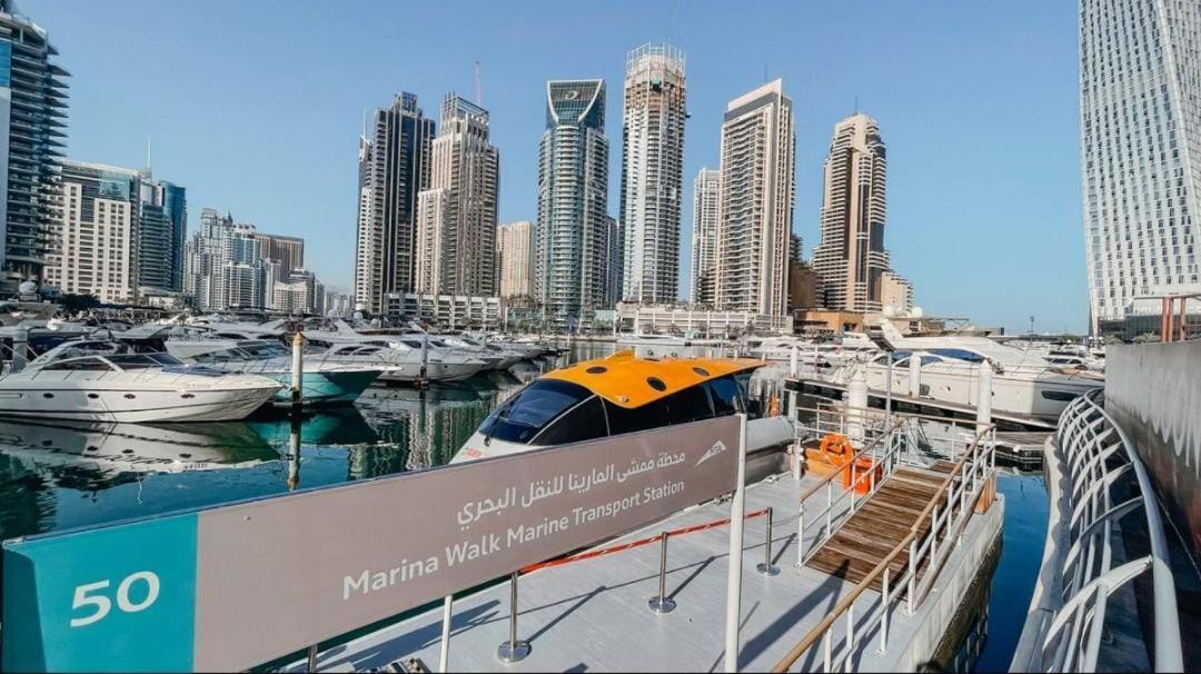 High Floor With City Skyline & Burj Khalifa View 3 Bedroom Unit Marina Ντουμπάι Εξωτερικό φωτογραφία