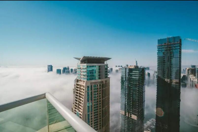 High Floor With City Skyline & Burj Khalifa View 3 Bedroom Unit Marina Ντουμπάι Εξωτερικό φωτογραφία